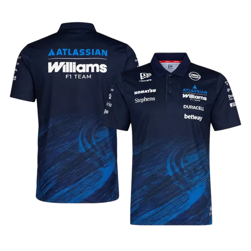 Williams F1 2026 Team Polo Navy