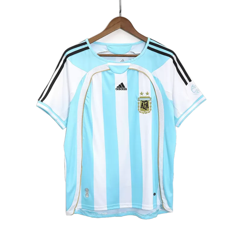 Retro Jersey Argentina Home World Cup 2006