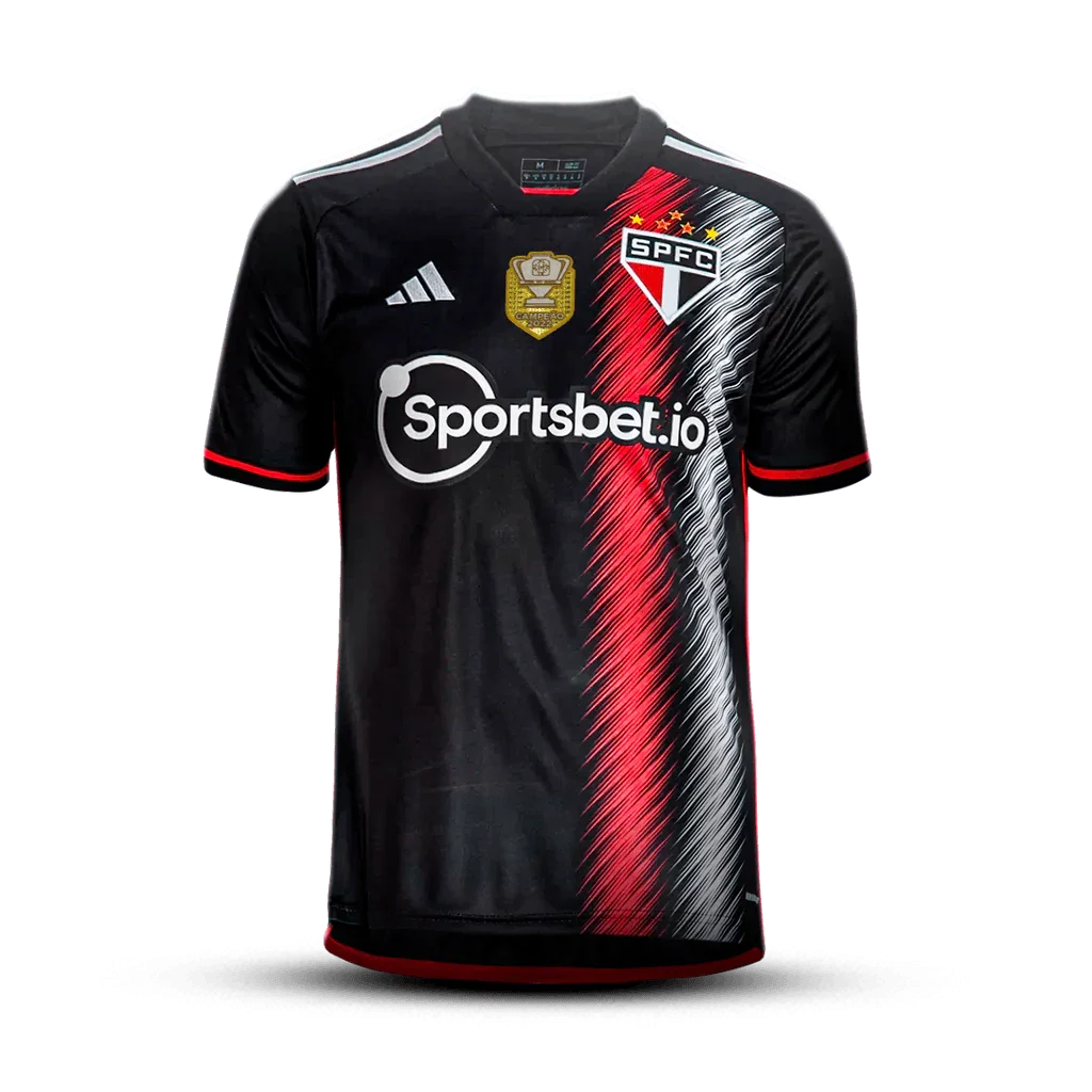São Paulo Third Jersey 2023/24 Patch Champion Copa do Brasil