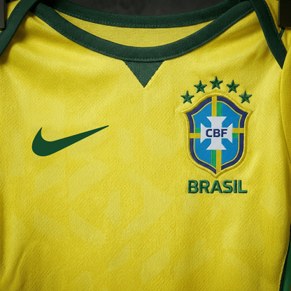 Brazil Baby Jersey Home Stadium Fifa World Cup 2026