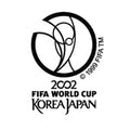 2002 Korea Japan World Cup Patch(Black) Right