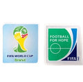 2014 Brazil World Cup & FOOTBALL FOR HOPE Patch