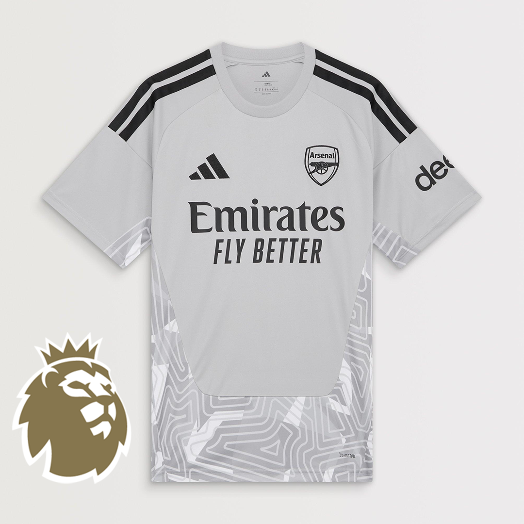 Arsenal Goalkeeper Fan Jersey Shirt 2026/27 + Premier League Champion Badge(New)