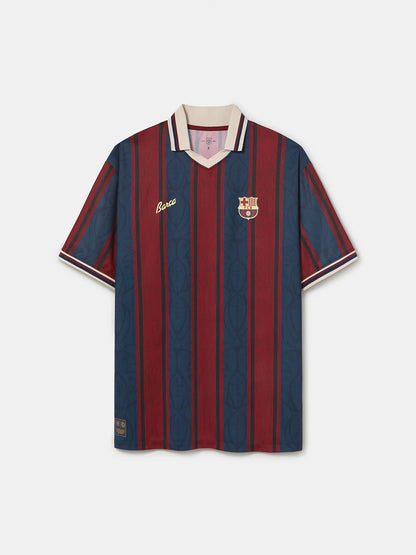 125TH ANIVERSARY Modernist FC Barcelona Polo – Oversize