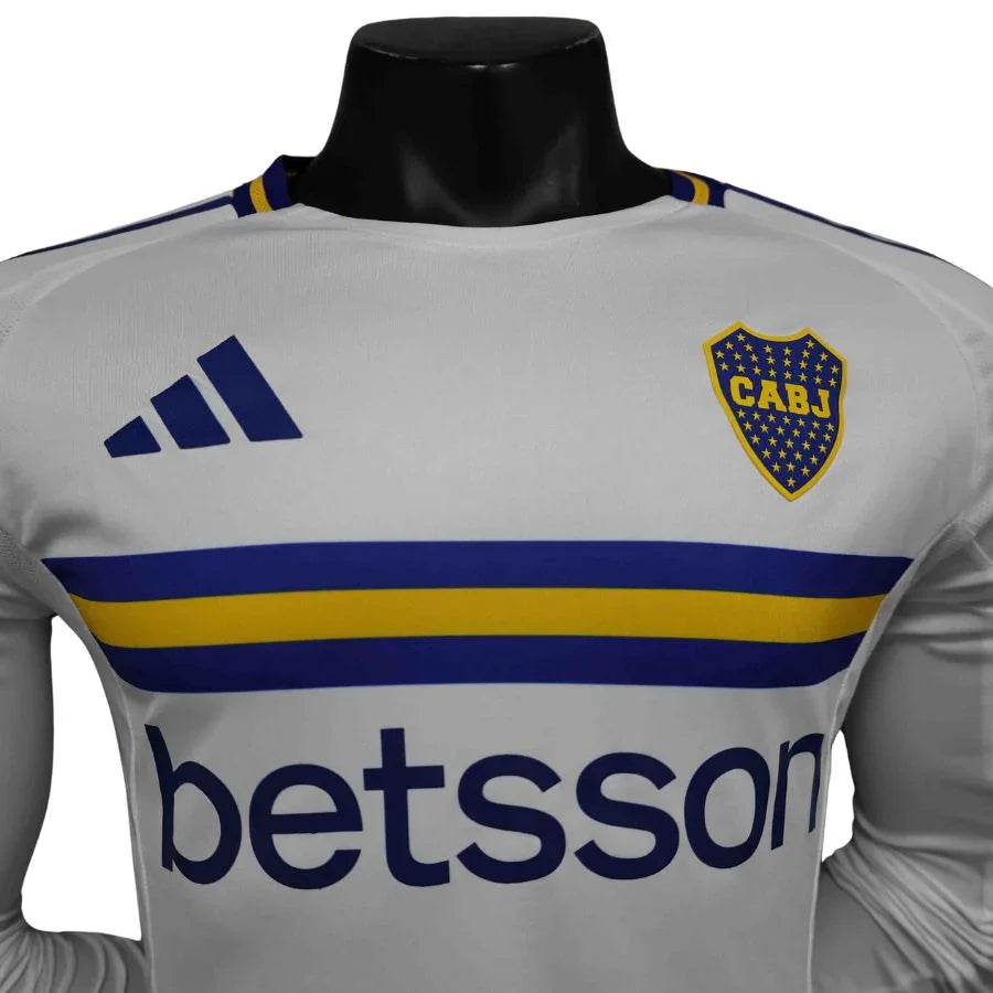 Boca Juniors Away Long Sleeve Authentic Player 2024/25