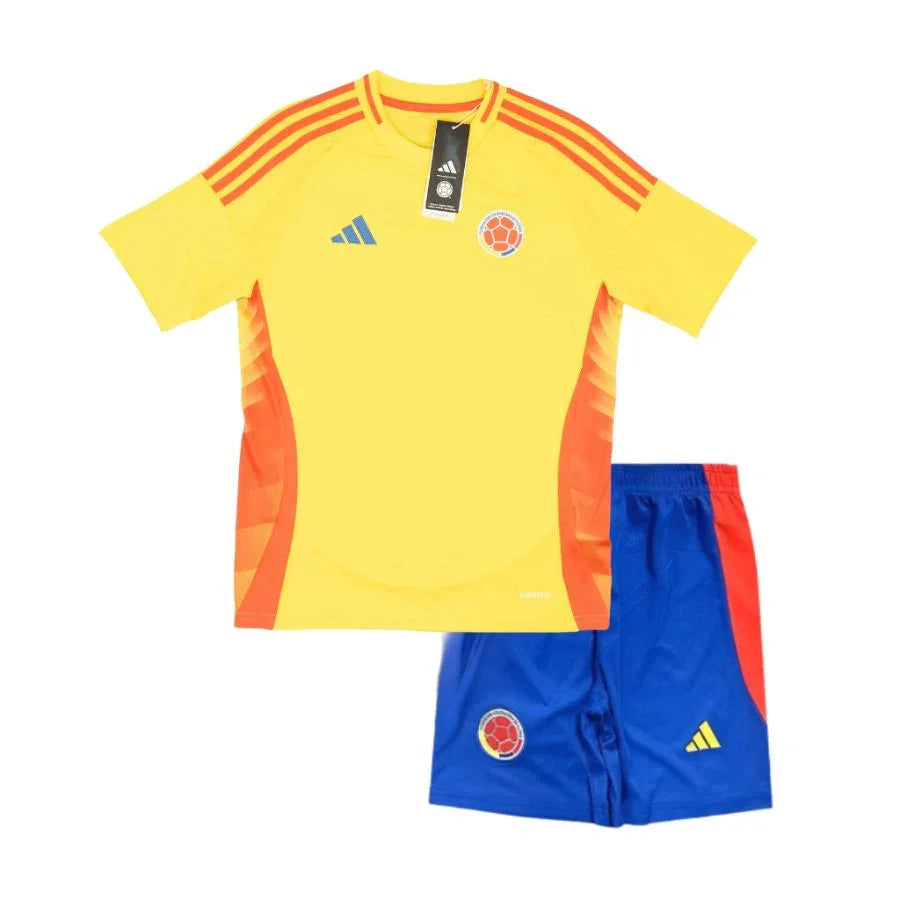 Kids Kit Colombia Home Fan Jersey 2024/25