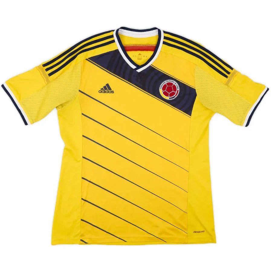 Retro Colombia Home Jersey 2014 James