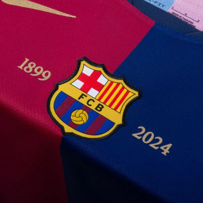 Barcelona 125th Anniversary Transfer 1899-2024 Home Fan Jersey 2024/25