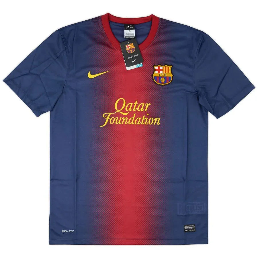 Messi #10 Barcelona Home Retro Jersey 2012/13