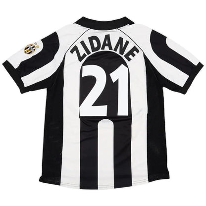 Zidane #21 Juventus Home Retro Jersey 1997/98