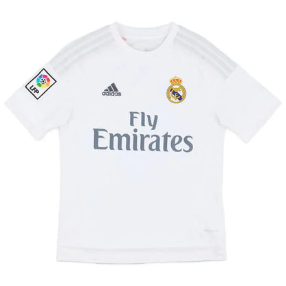 Sergio Ramos #4 Real Madrid Home Retro Jersey 2015/16