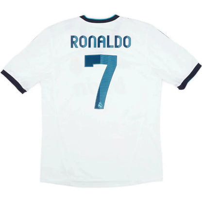 Cristiano Ronaldo #7 Real Madrid Home Retro Jersey 2012/13