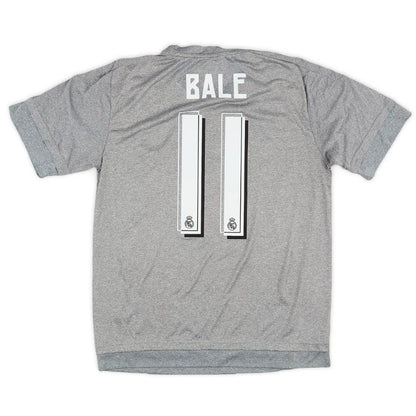 Bale #11 Real Madrid Away Retro Jersey 2015/16