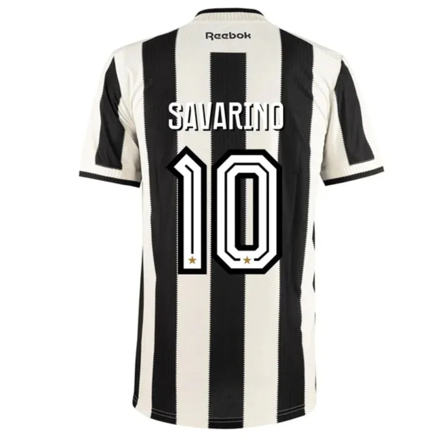 Botafogo Home fan Jersey 2024/25 Patchs Campeão Libertadores e Brasileiro + Todos Patrocinios