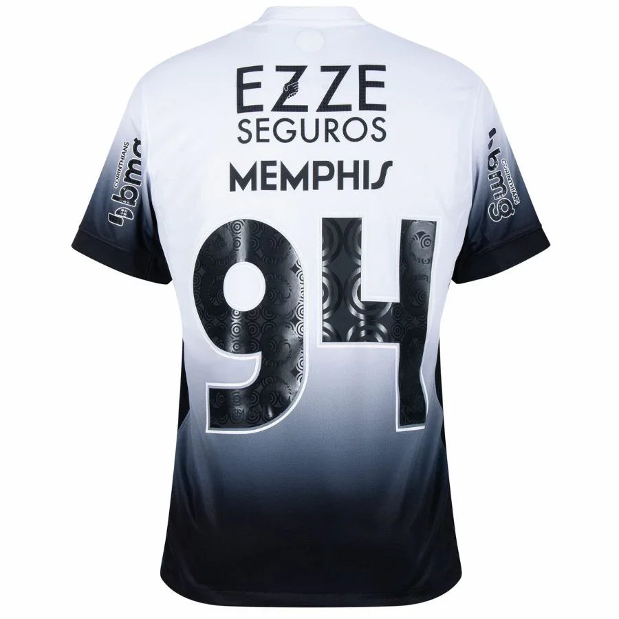 Corinthians Home Fan Jersey 2024/25 Full Sponsor (Official Printing)