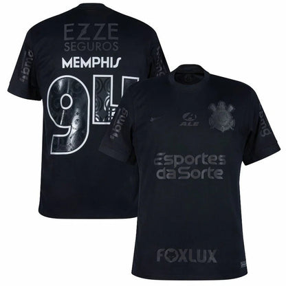 Corinthians Away Fan Jersey 2024/25 Full Sponsor (Official Printing)