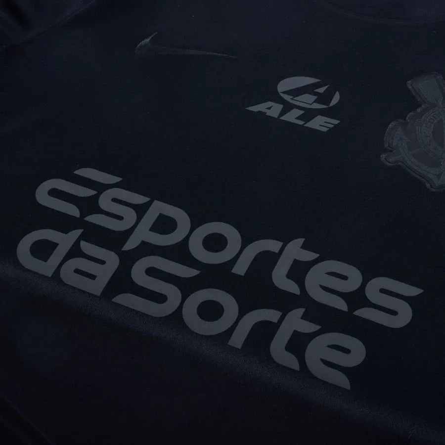 Corinthians Away Fan Jersey 2024/25 Full Sponsor (Official Printing)