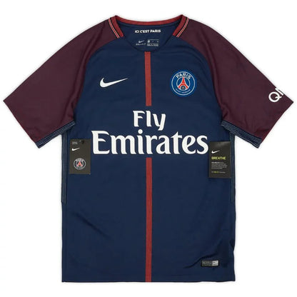 PSG Retro Home  2017/18 Fan Jersey Neymar Jr 10