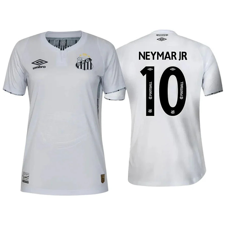 Santos Neymar JR 10 Home Fan Jersey Women's 2024/25