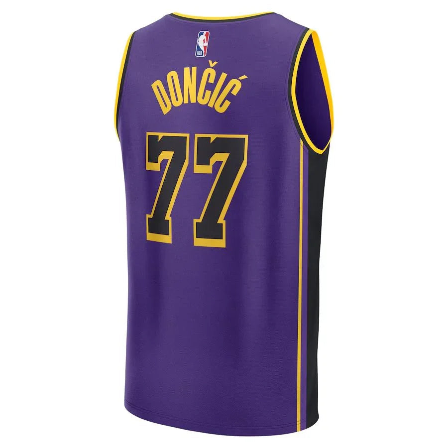 Luka Dončić Los Angeles Lakers Nike Unisex Swingman Jersey - Icon Edition - Purple