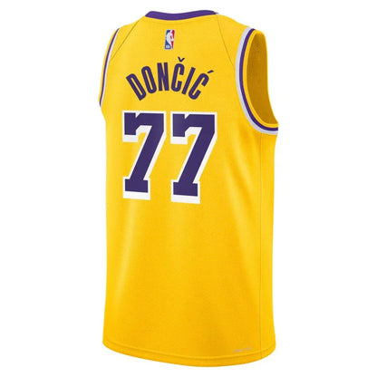 Luka Dončić Los Angeles Lakers Nike Unisex Swingman Jersey - Icon Edition - Gold