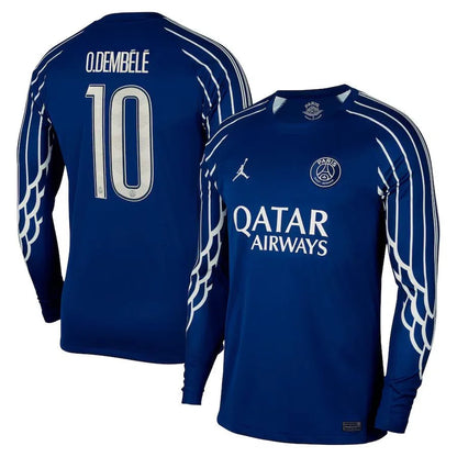 PSG Jordan O.DEMBÉLÉ Fourth Fan Jersey Long Sleeve 2024/25