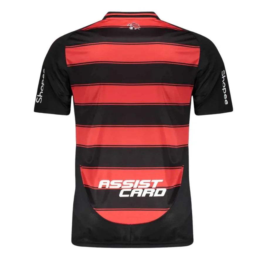 Flamengo Home Fan Jersey 2025/26 Full Sponsor (Official Printing)