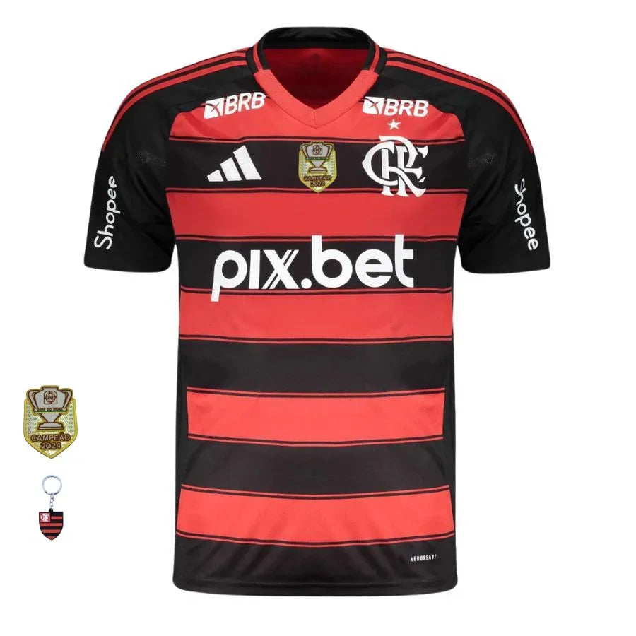 Flamengo B. HENRIQUE 27 Home Fan Jersey 2025/26