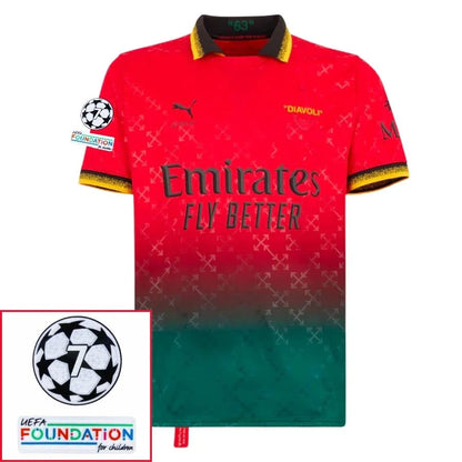AC Milan RED JERSEY DIAVOLI X OFF-WHITE™ Fan Jersey 2025