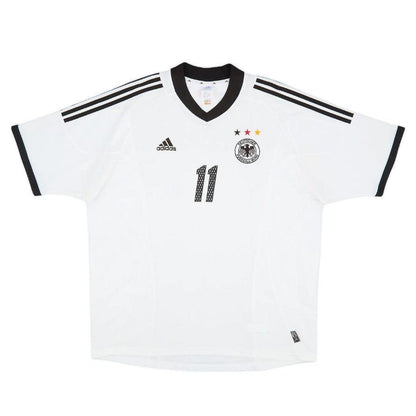 Germany Klose Retro Home 2002/03 Fan Jersey
