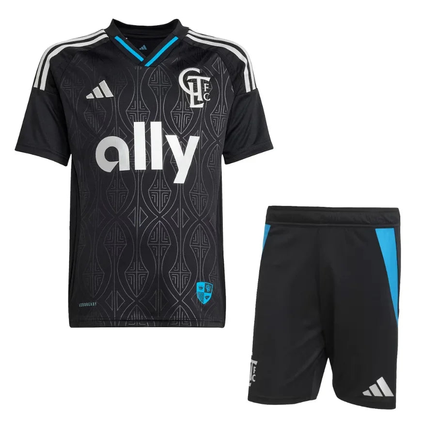 Kids Kit Charlotte Fc Away 2025/26