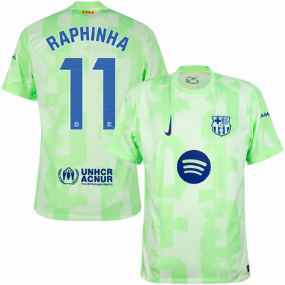 Barcelona Raphinha 11 Third Fan Jersey 2024/25