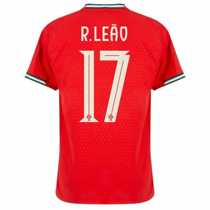 Portugal R. Leão 17 Home Fan Jersey 2024/25