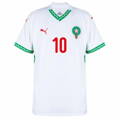 Morocco Brahim 10 Away Fan Jersey 2025/26