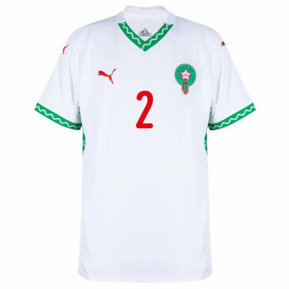 Morocco Hakimi 2 Away Fan Jersey 2025/26