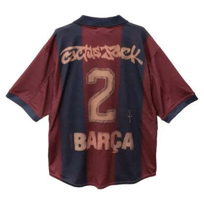 Travis Scott x FC Barcelona Retro 2000/01 Home Authentic Player