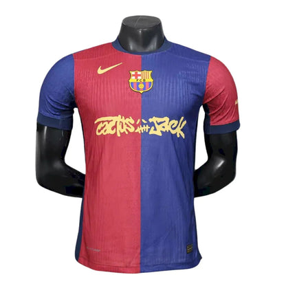 Barcelona Travis Scott Home Authentic Player 2025/26