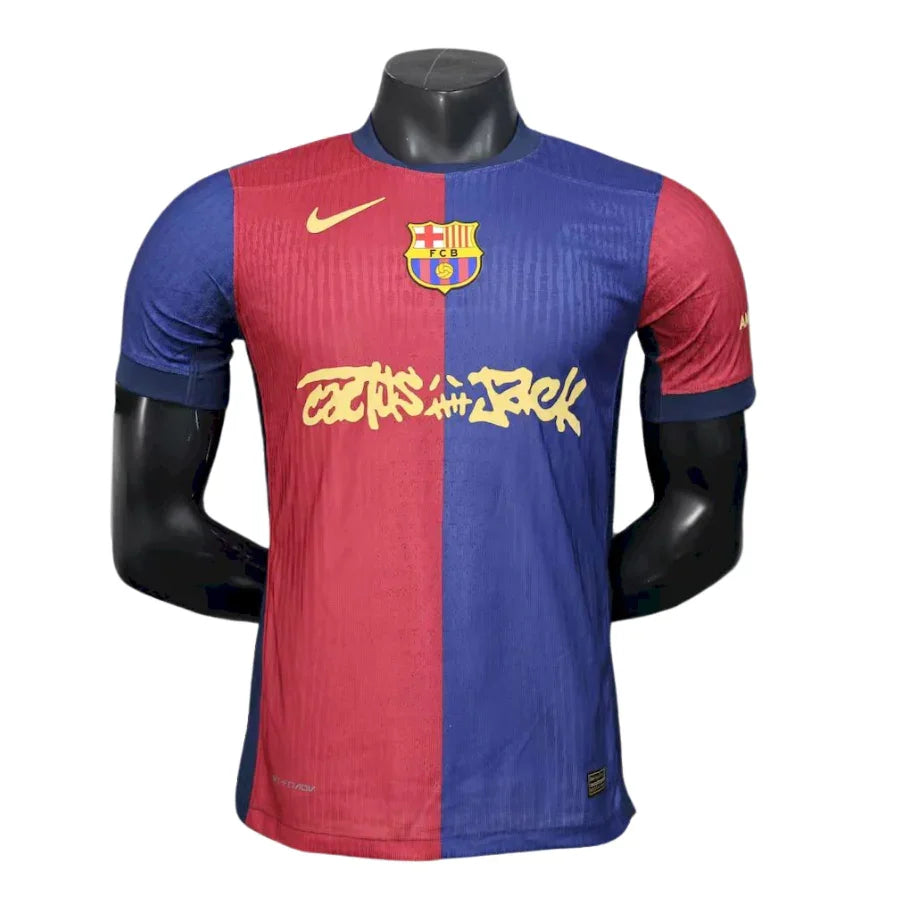 Barcelona Travis Scott Home Authentic Player 2025/26