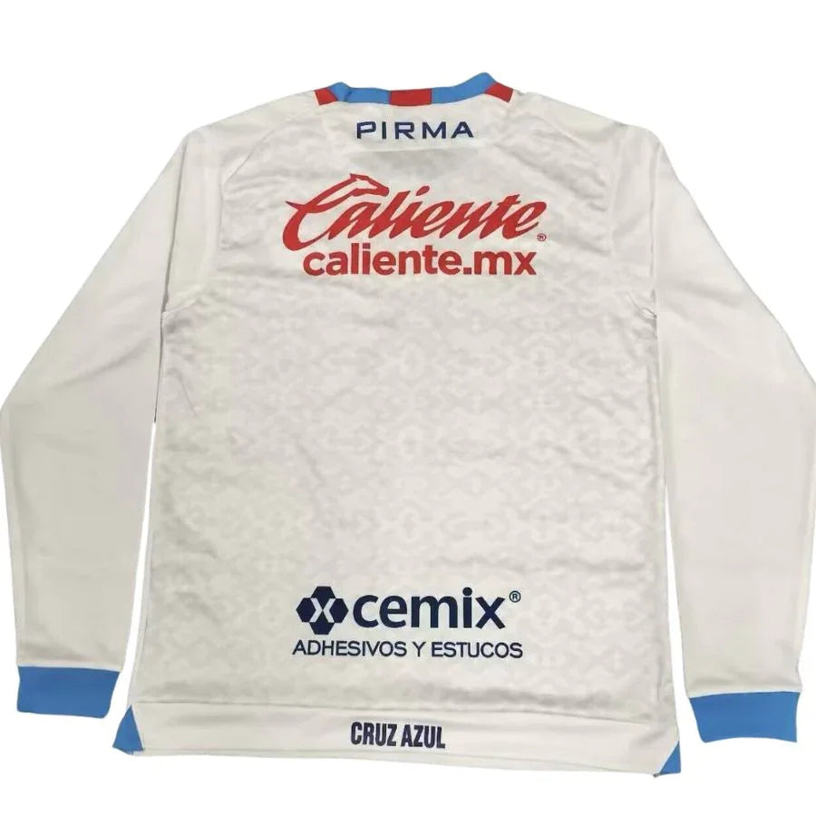 Cruz Azul Away Long Sleeve Fan Jersey 2024/25