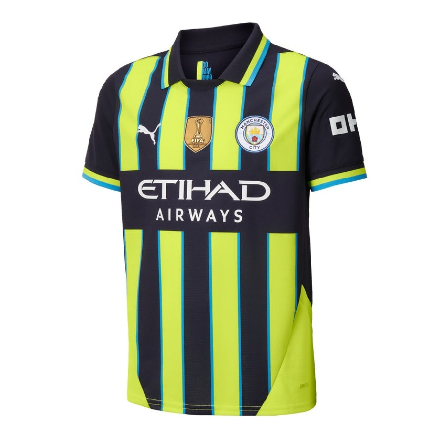 Manchester City Away Jersey 2024/25 Patch World Cup