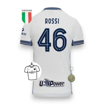 Inter Milan Rossi 46 Away Fan Jersey 2025/26 Special Edition Valentino Patch