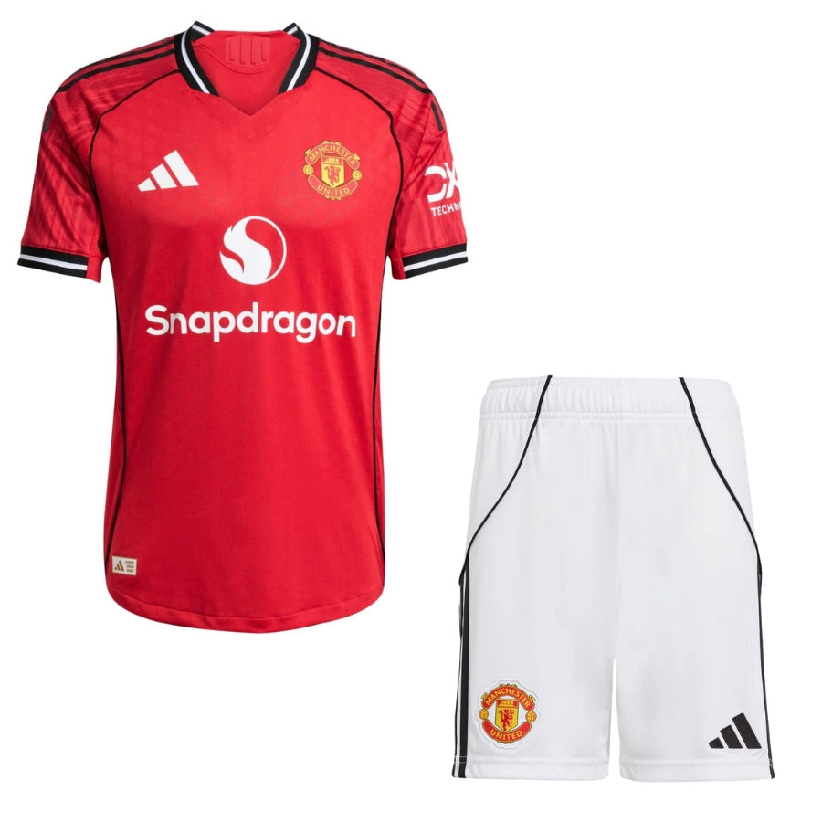Kids Kit Manchester United Home Fan Jersey 2025/26
