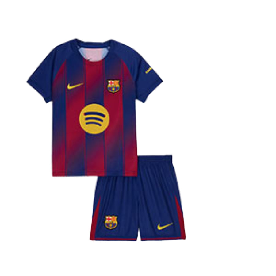 Kids Kit Barcelona Home Jersey 2025-26