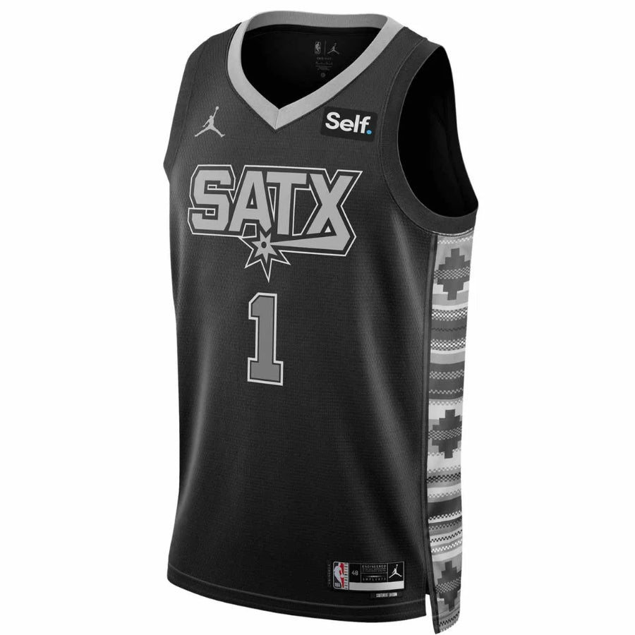 Regata San Antonio Spurs Jordan Wembanyama – Statement Edition – 23/24Nbs – Swingman