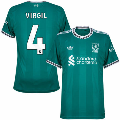 Liverpool Third Virgil 4 Fan Jersey 2025/26