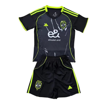 Kids kit Al Ahly Away Fan version 2025/26