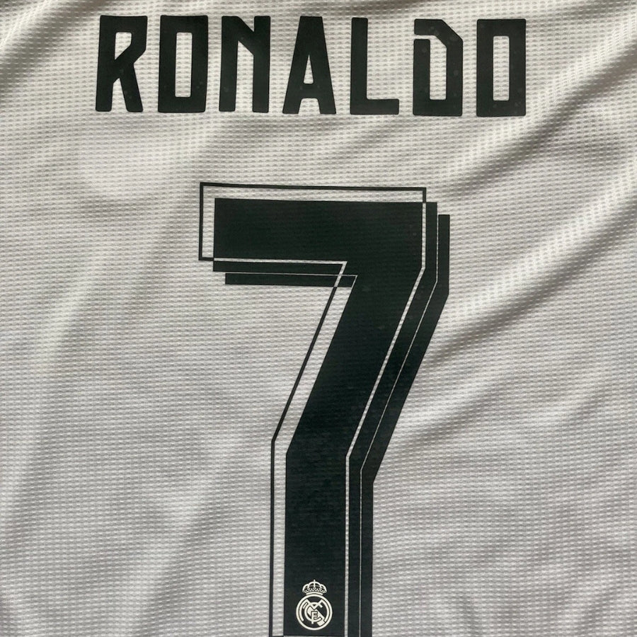 Retro Real Madrid 2015/16 Home Long Sleeve Final Milano 2016 Patches UCL 10 UEFA Respect
