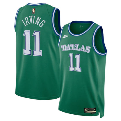 Dallas Mavericks Kyrie Irving Nike Green Swingman NBA Jersey - Classic Edition