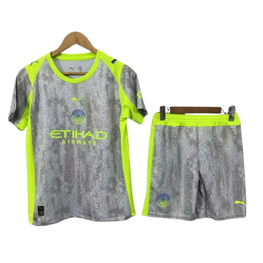 Kids kit Manchester City Third Fan Jersey 2025/26