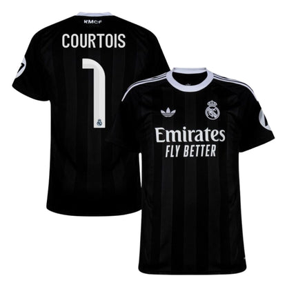 Real Madrid Courtois 1 Fan Jersey 2025/26